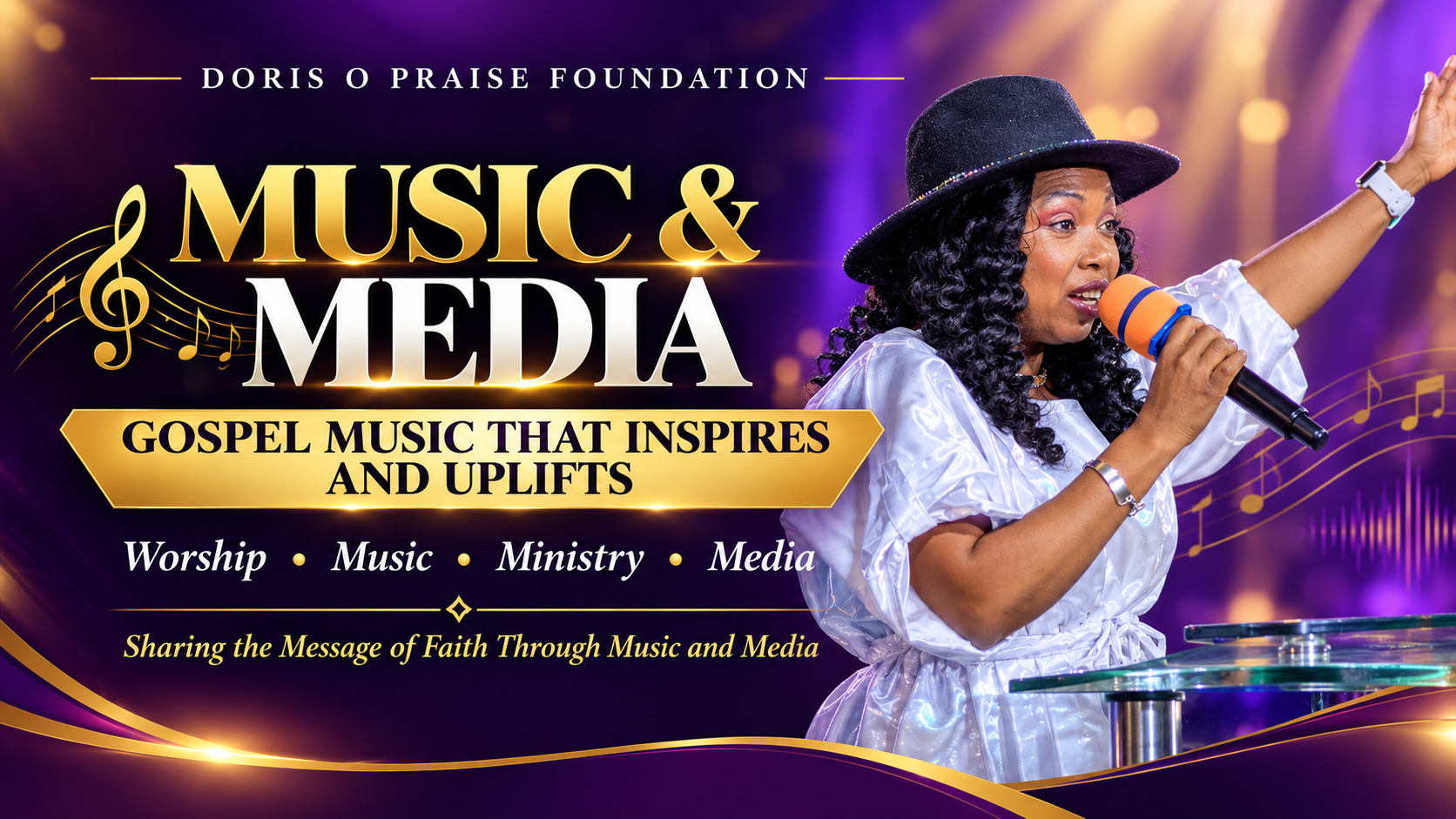 Music and Media service banner